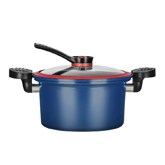 FM - Panci Presto Teflon 22 cm AM Micro Pressure Cooker Pot 3.5L Anti Lengket / panci / anti lengket