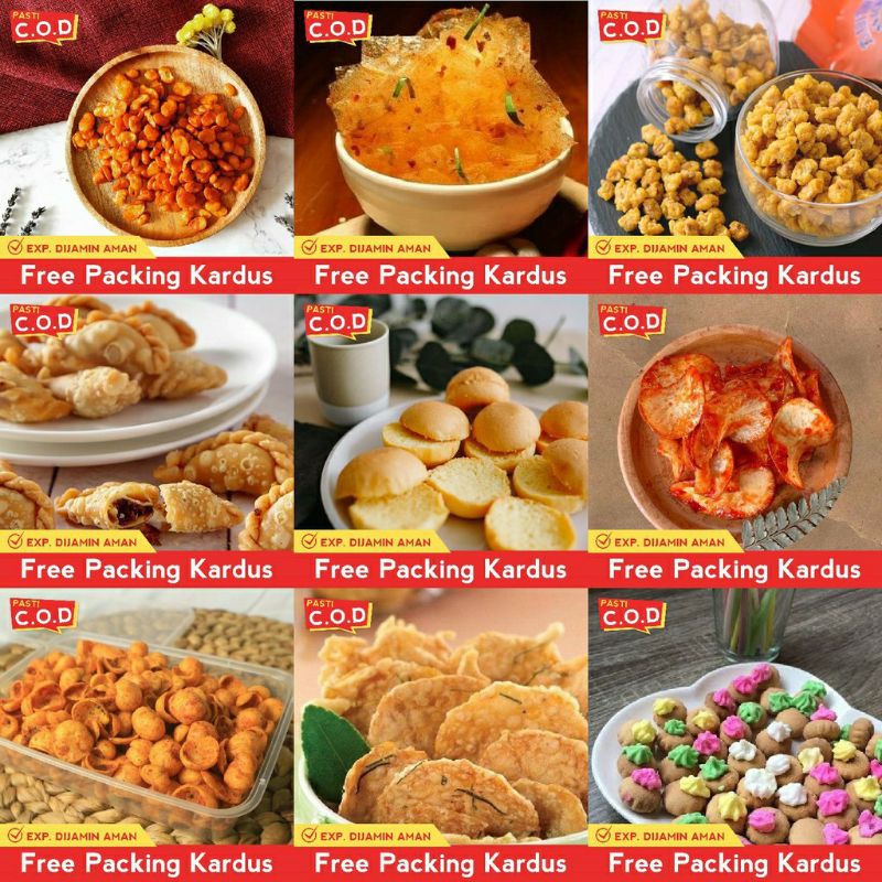 

(PROMO)SERBA SNACK KILOAN MURAH CEMILAN 125GRAM