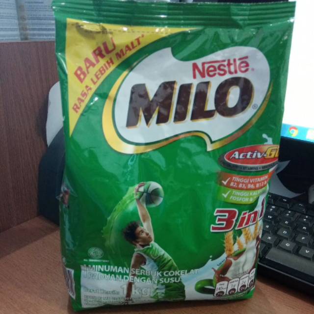 

Nestle milo 3 in 1 1kg