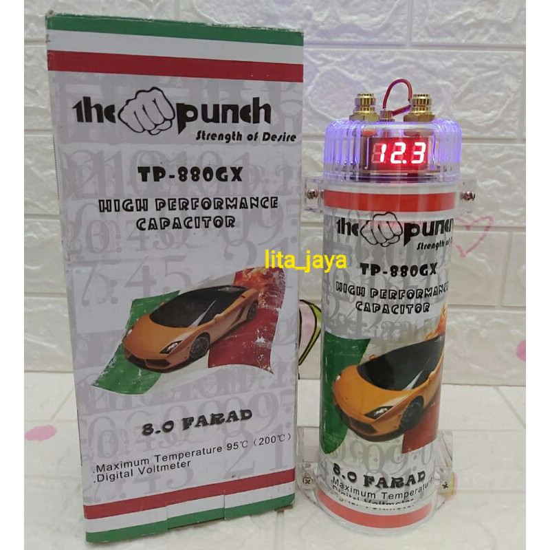 

capasitor THE PUNCH 8.0 farad
