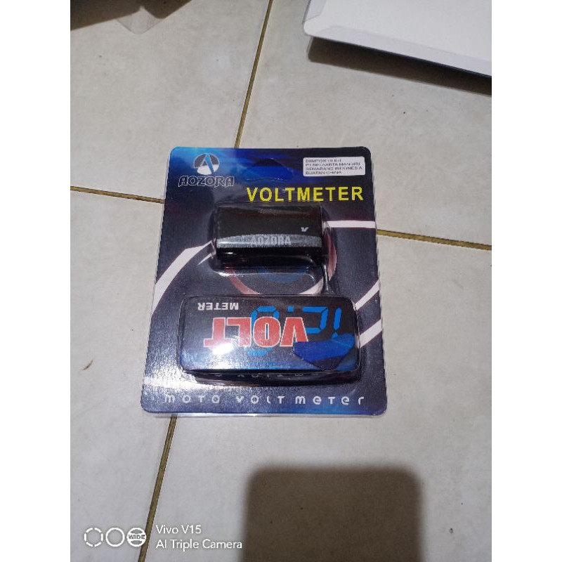 Volt meter Aki Motor,amper aki digital