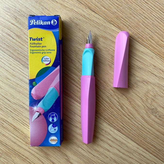 

Kualitas Terbaik] Pelikan Twist Fountain Pen # Kakuno, Lamy, Twsbi, Diamine, Rhodia - Sweet Lilac,