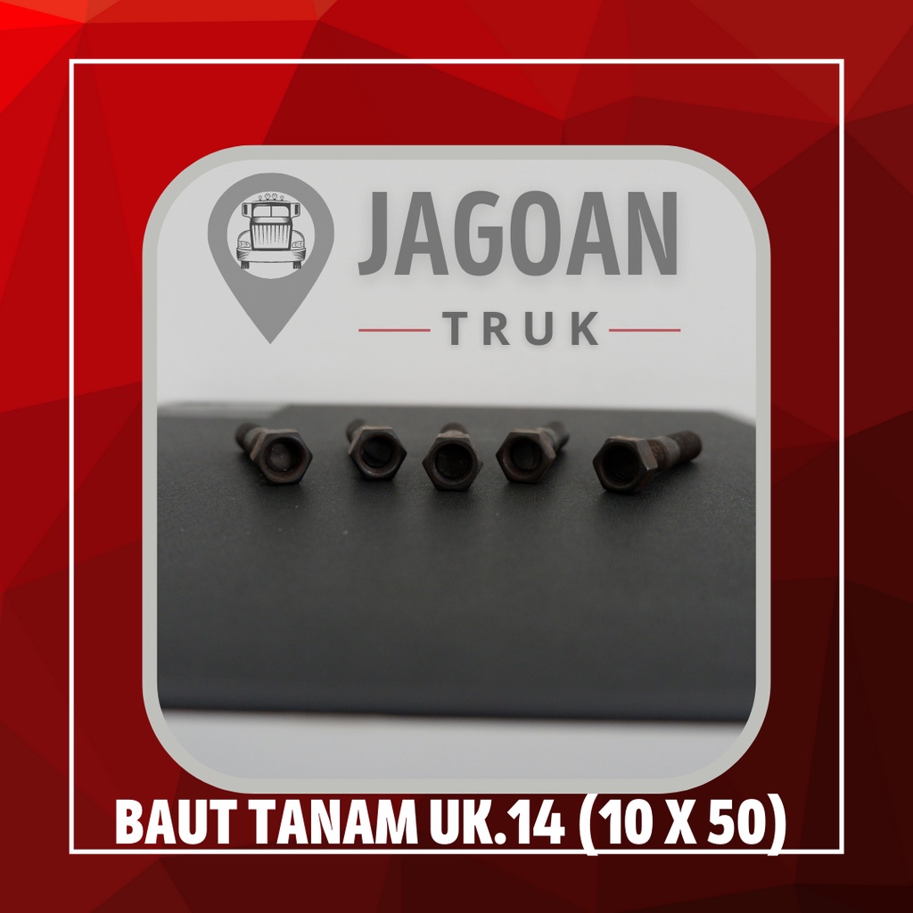 Baut Tanam Uk 14 10x50 Ukuran 14 10 x 50 Kuat