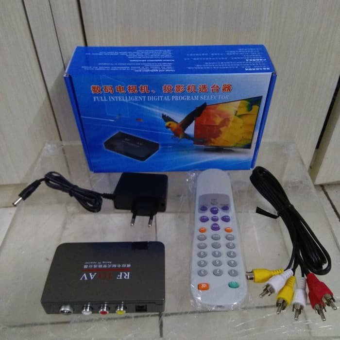 Promo TV Tuner AV , RF to AV Converter Analog TV Receiver Limited