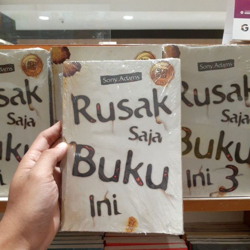 

RUSAK SAJA BUKU INI