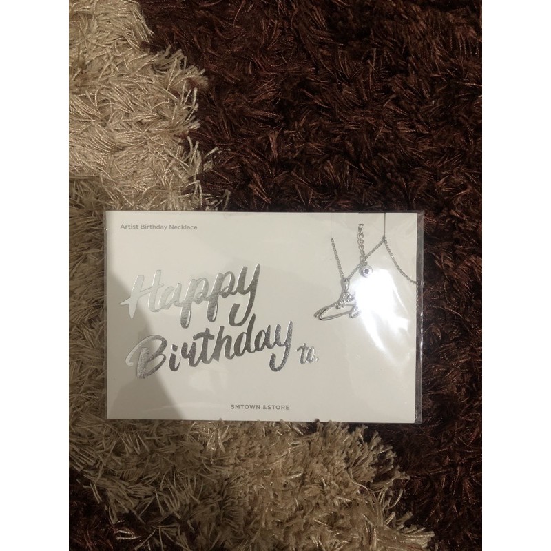 Birthday Necklace Jaehyun
