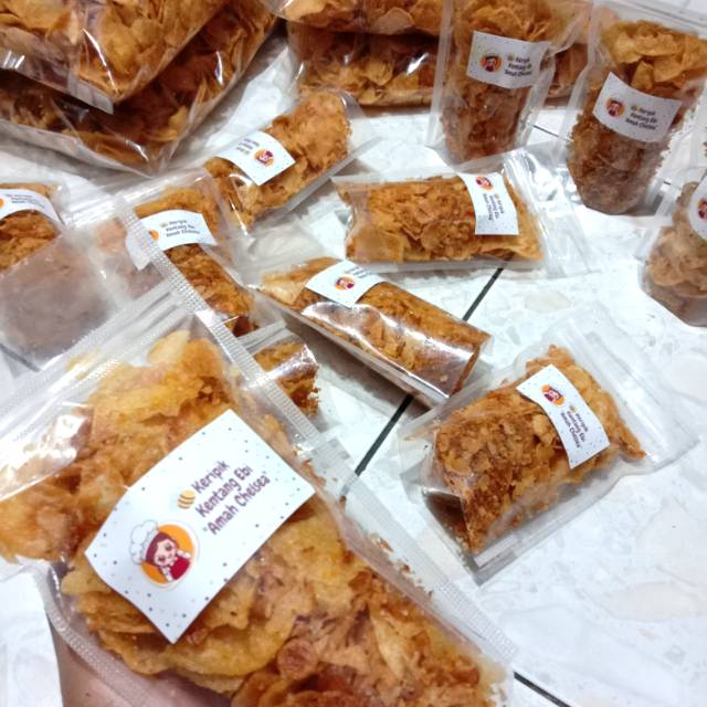 

Keripik Kentang Ebi ,. makanan khas orang tangerang