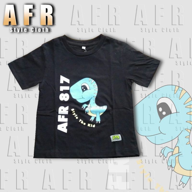 Kaos Anak Distro Original AFR Clothing Dino 817