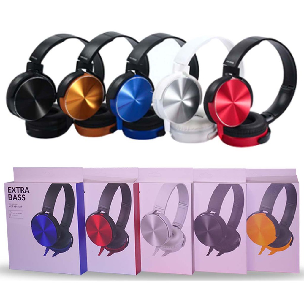 GoodCase - HEADPHONE HEADSET BANDO XB-450 SUPER EXTRA BASS - HANDSFREE -XB450 JACK AUDIO 3.5MM