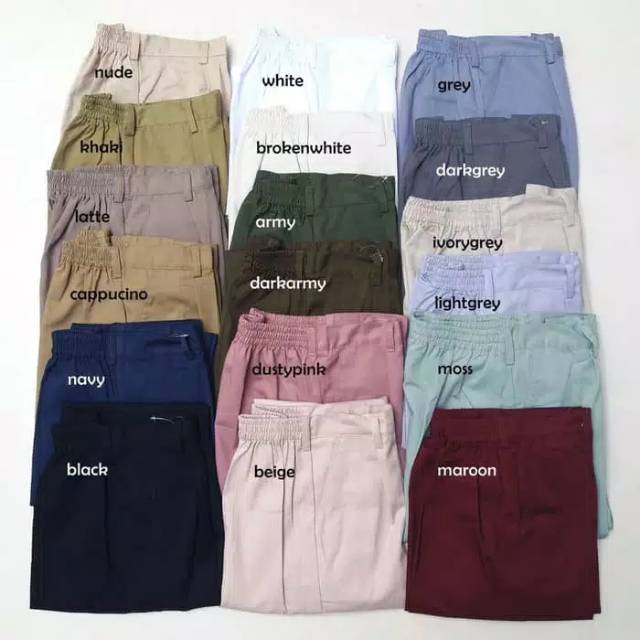 Fourfashion BAGGY PANTS / CELANA BAGGY / CELANA KERJA BEST