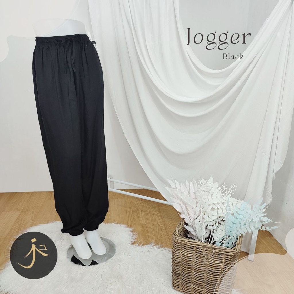 JOGGER Rayon Twill Premium Adem dan Murah JOGGER