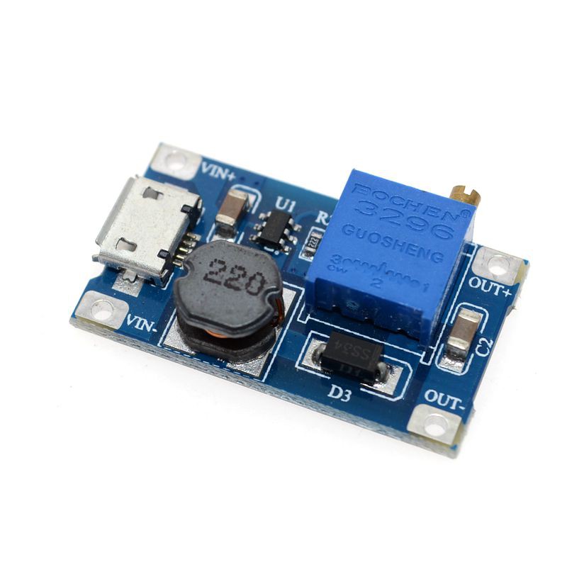 MT3608 2A Step Up Bulk DC Converter Power Booster Module