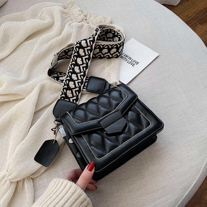 Tas selempang wanita Tali besar F26528