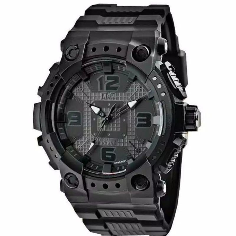 READY!!! QnQ QNQ Q&amp;Q Jam Tangan Pria Analog Sport Outdoor - GW82 GW82J Water Resist Original