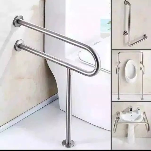 Pegangan Kamar Mandi - Grab Bar Disability Safety /Pegangan Lansia Pegangan Kamar Mandi