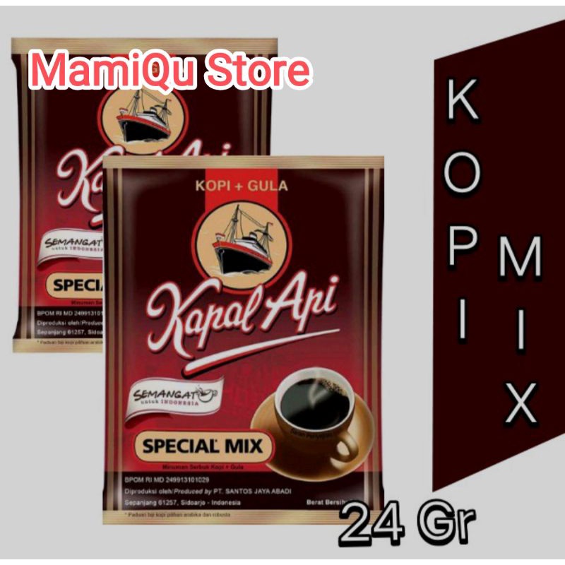 

Kopi Kapal Api Special MIX 24 Gram (1Pcs)