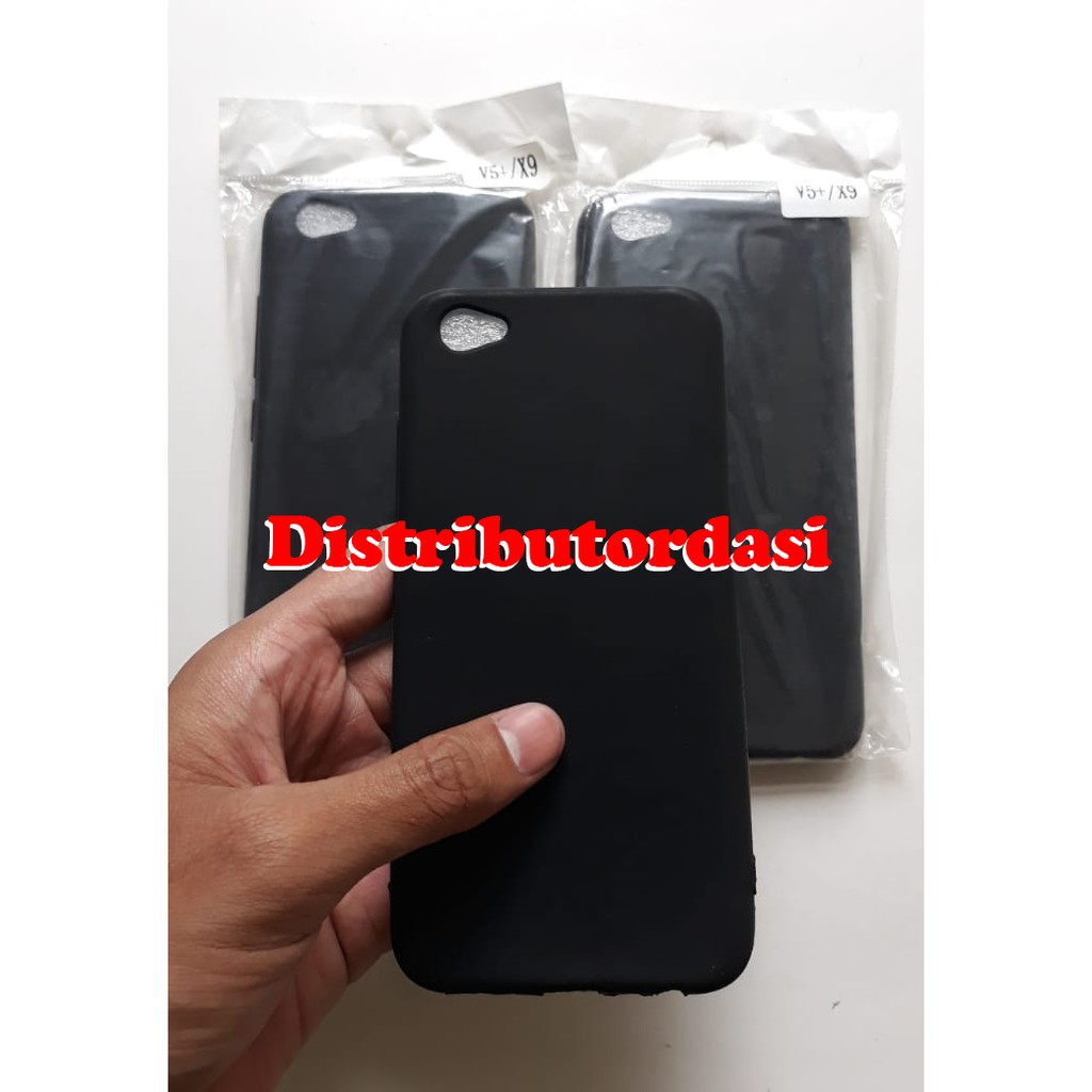 SOFTCASE CASE TPU SILIKON CASING KONDOM blackmatte case vivo V5 Plus ready stok grosir