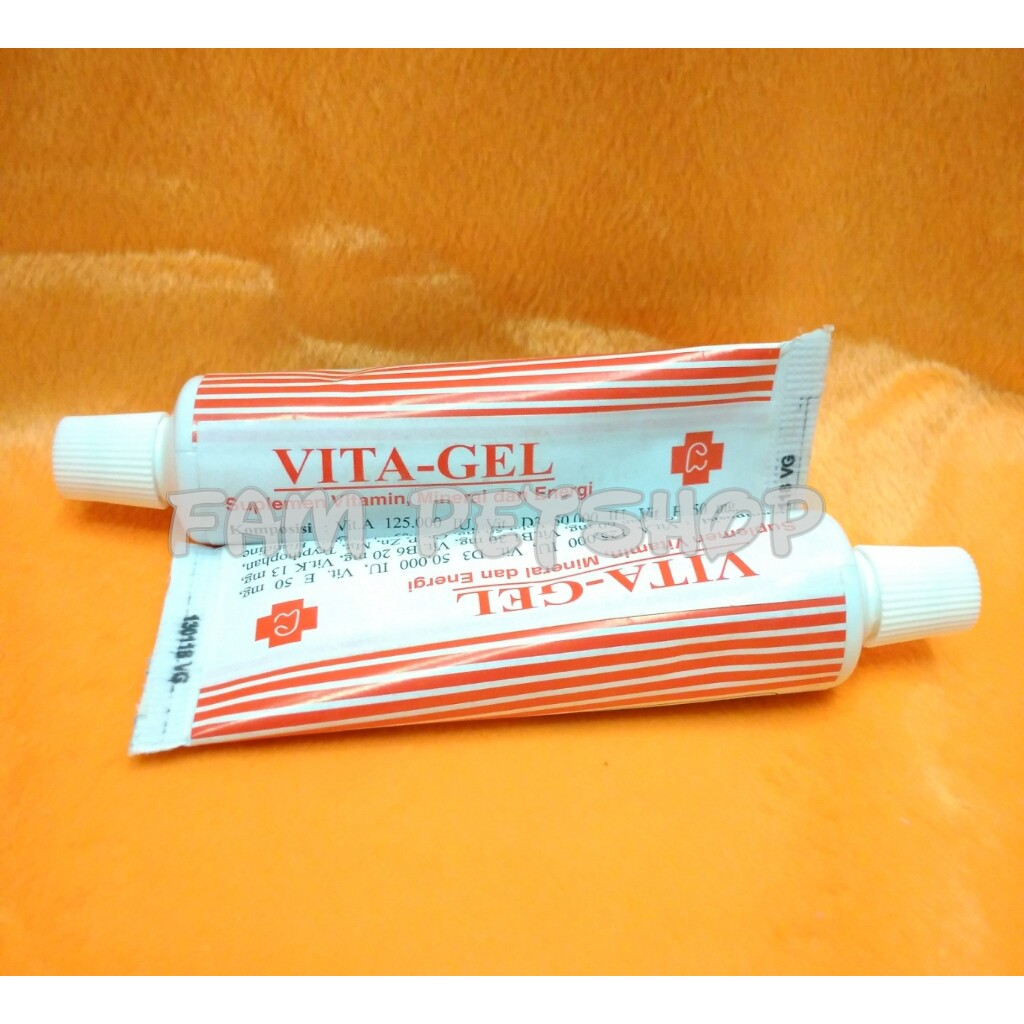 Vita Gel Vitamin Kucing &amp; Anjing