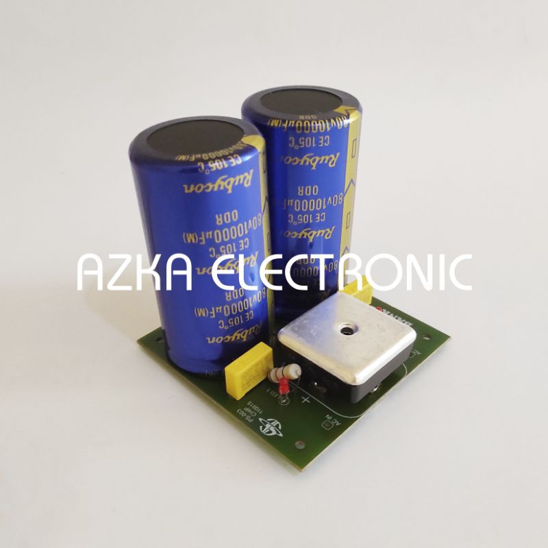 Kit Power Supply 2 x 10.000uF 80V Rubycon