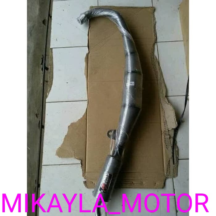 PROMO knalpot standar racing satria kotak satria hiu - jual sparepart motor ( COD )