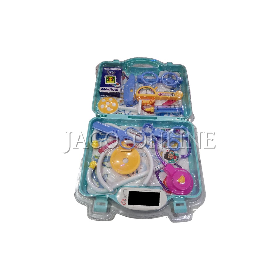 Mainan edukasi anak anak cewek cowok laki perempuan dokter dokteran