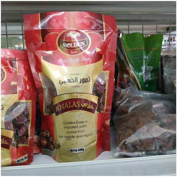 

Kurma Khalas Golden Dates 500 gr