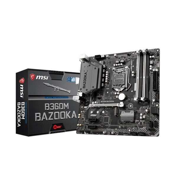 MSI B360M Bazooka (LGA1151, B360, DDR4, USB3.1, SATA3)