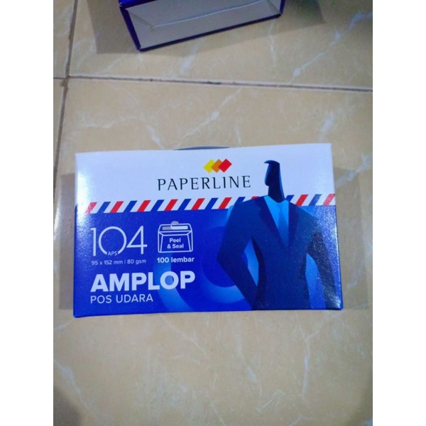 

(330gr) 1pak amplop paperline 95 x 152 mm isi 100