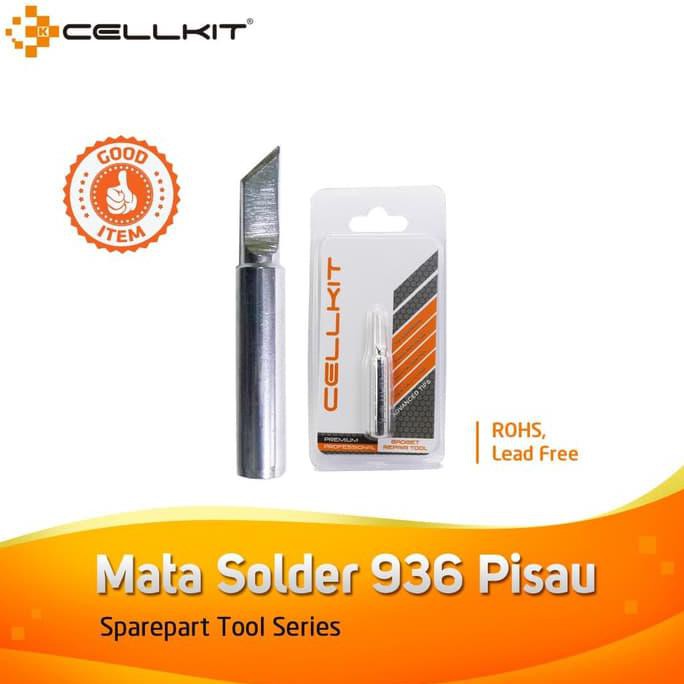 Silahkan Order Mata Solder Cellkit 936 Model Pisau/Miring (Rohs, Lead Free)