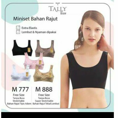 TALLY MINISET 777 DAN 888( LEBIH TEBAL DAN HALUS) |BAHAN RAJUT |TANPA BUSA