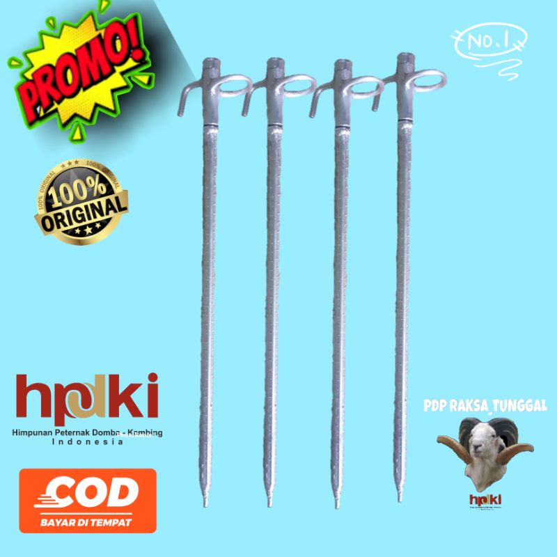 pancuh/patok untuk tali ternak domba garut, kambing dll