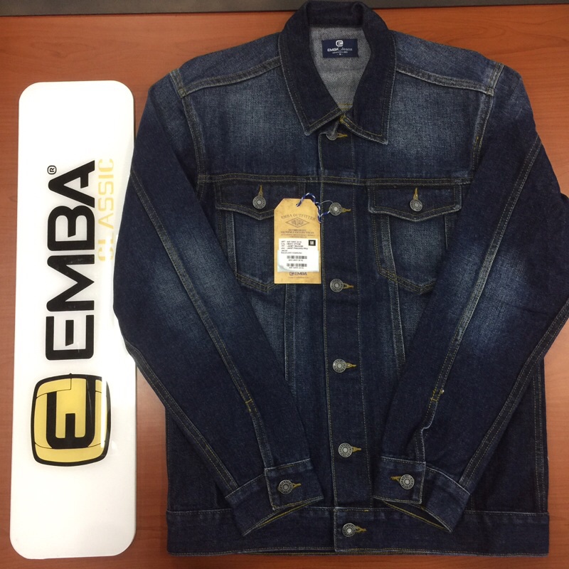 JAKET DENIM EMBA JEANS ORIGINAL MURAH BRAND RAMAYANA MATAHARI