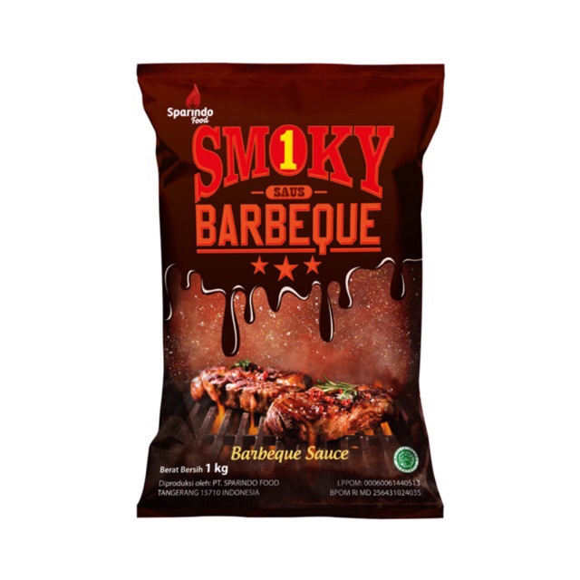 

SAOS SMOKY1 Saus Barbeque BBQ 1kg