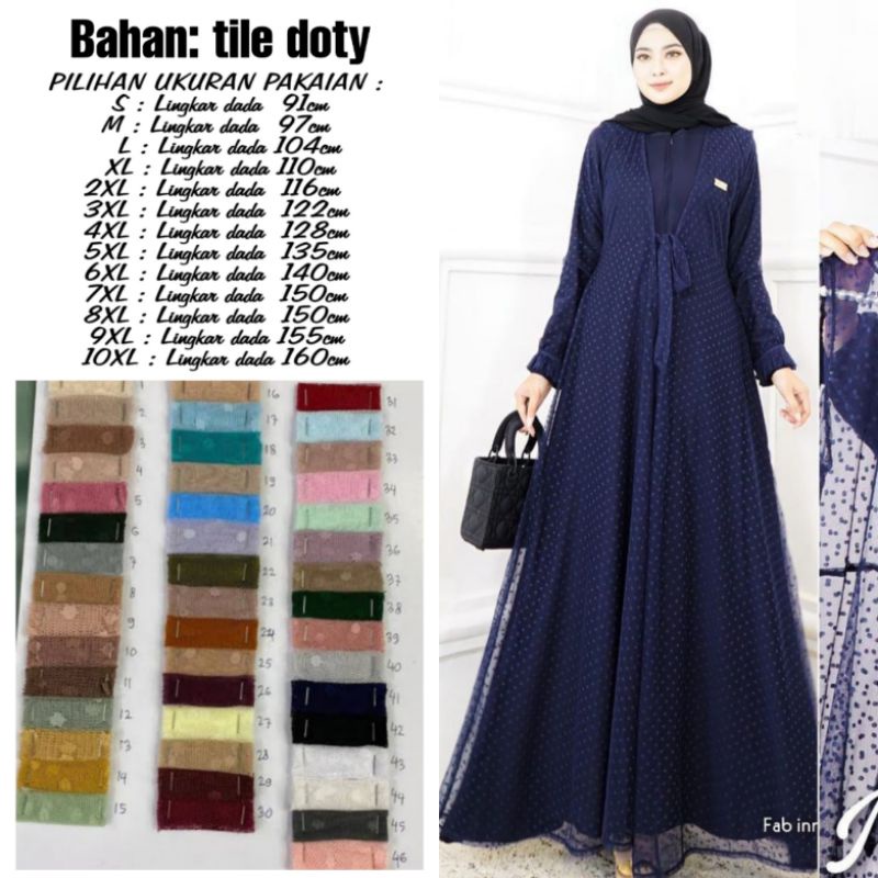 dress jumbo terbaru tile dot ukiran besar s sampai 10XL