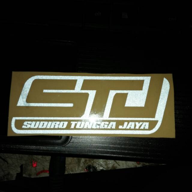 

sticker stiker bus bis logo STJ sudiro tungga jaya
