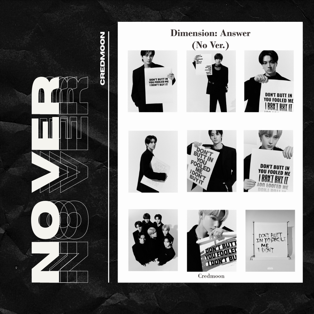 

ENHYPEN STICKER DIMENSION : ANSWER VER BY CREDMOON