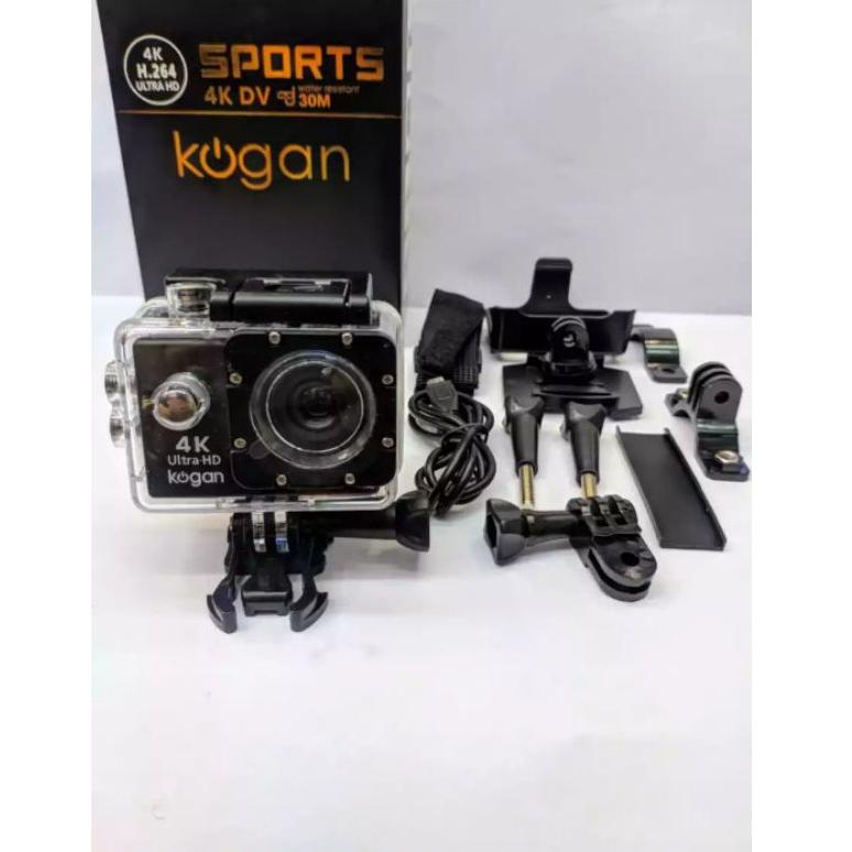SATU SET KAMERA SPORT CAM Kogan WATER RESIST / VLOG YOUTUBE GAMING SPORT ULTRA HD 1080 KOGAN S0E9F64