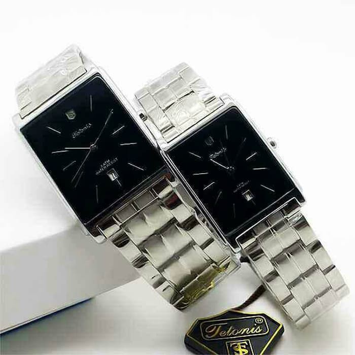 Hot Sale Original 100% Jam Tangan Couple Tetonis Anti Air Berkualitas