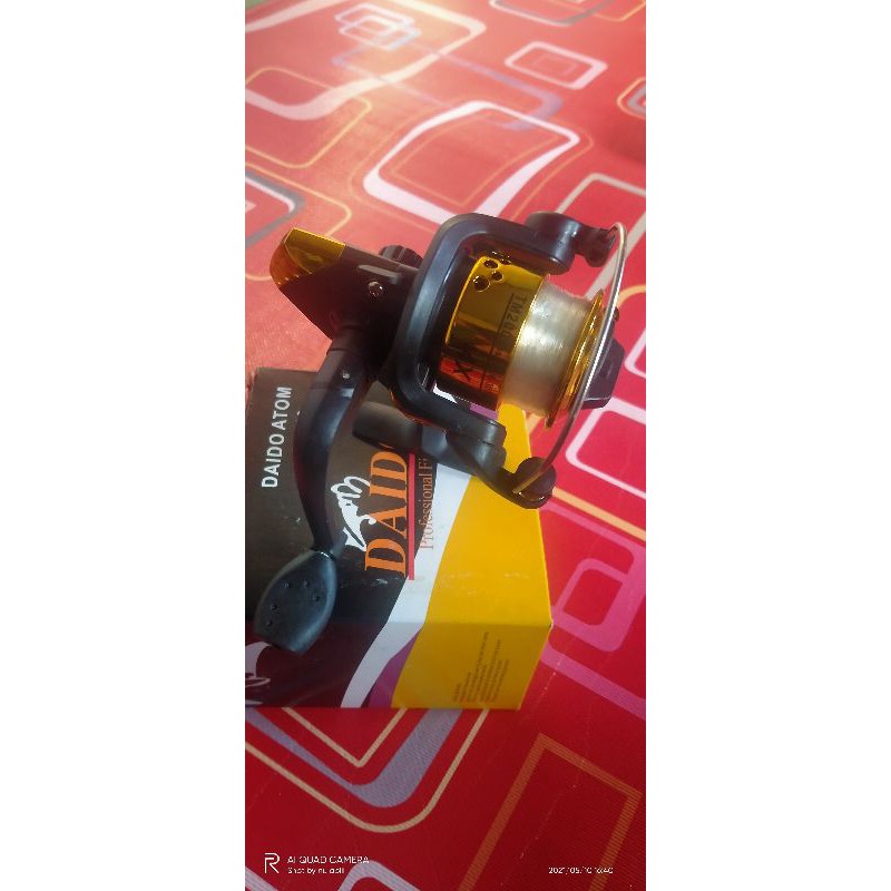 (Rell Daido) senar sudah tergulung di rell