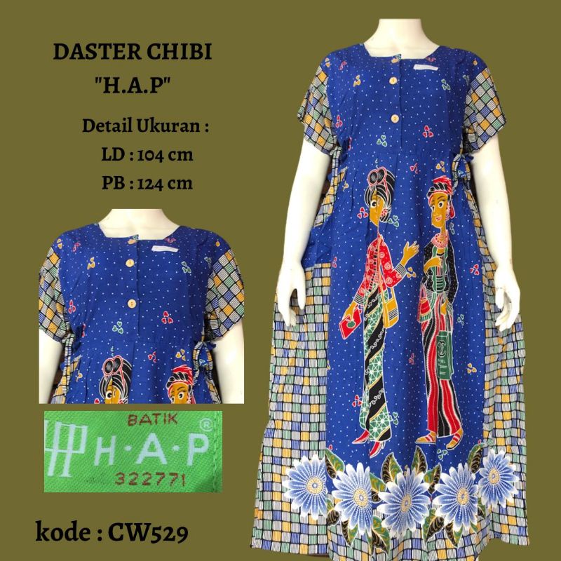 Daster Chibi Bu Tejo / Dress Chibi