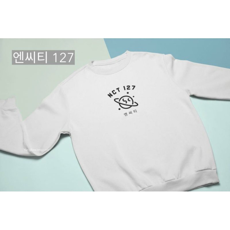 S - XXXXXL(6XL) Sweater NCT 127 Hoodie Chemise Nct KPop BIGSIZE OVERSIZE Sweatshirt Pria Wanita