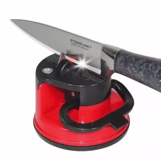 ASAH PISAU ( 60 gram) GEN 1 / ASAH PISAU DENGAN SUCTION PAD / knife sharpener kleva