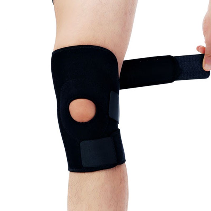 Naturehike Adjustable Kneepad Power Brace- NH15A001-M - Black