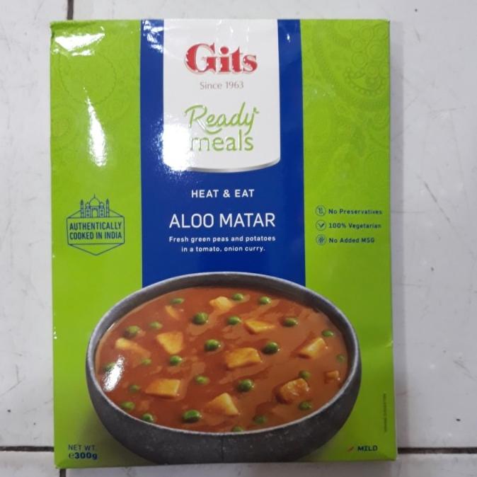 

Buruan beli] Makanan India Gits Ready Meal Aloo Matar 300 g