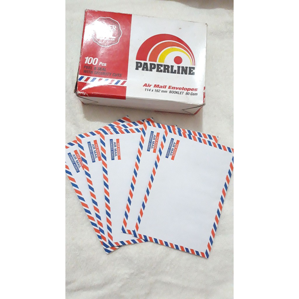 

Paperline Amplop Merah Biru Sedang Lem