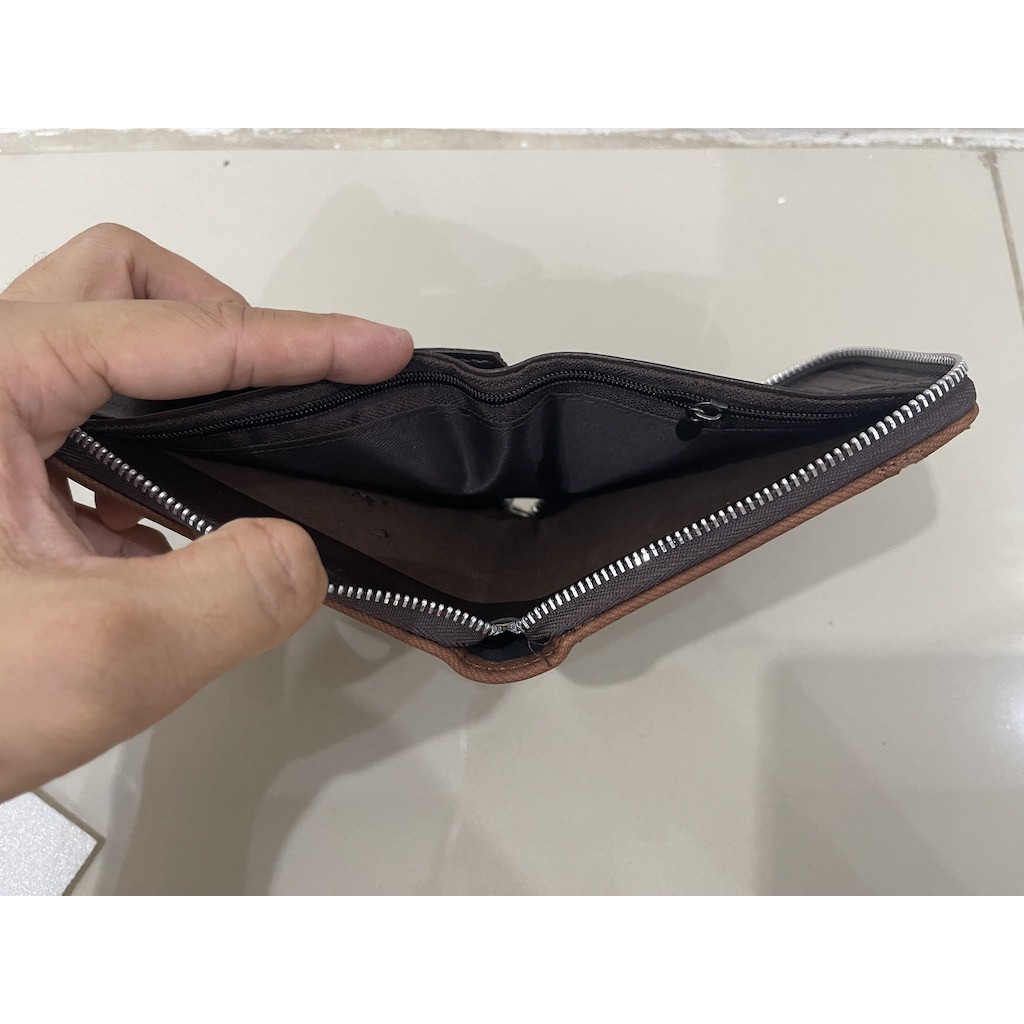 ORIGINAL BALISI DOMPET PRIA SLETING DENGAN TEMPAT KOIN