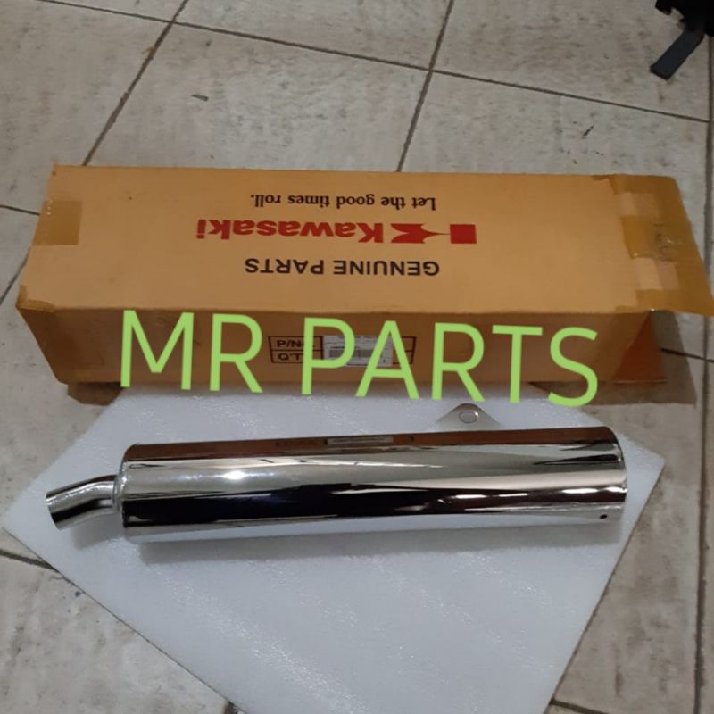 silencer knalpot kawasaki ninja 150 r old lama original