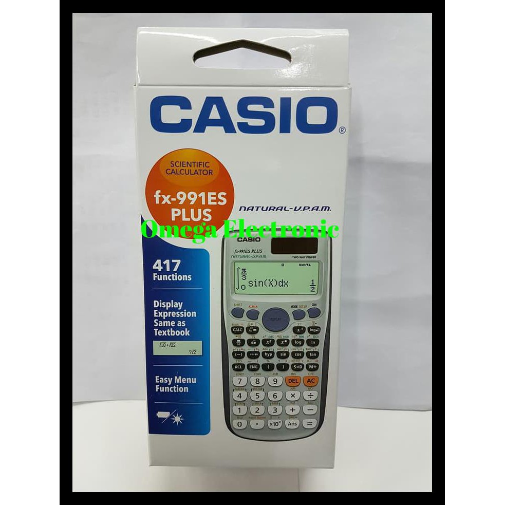 

Hot Product Casio Fx 991 Es Plus - Scientific Kalkulator Terjamin