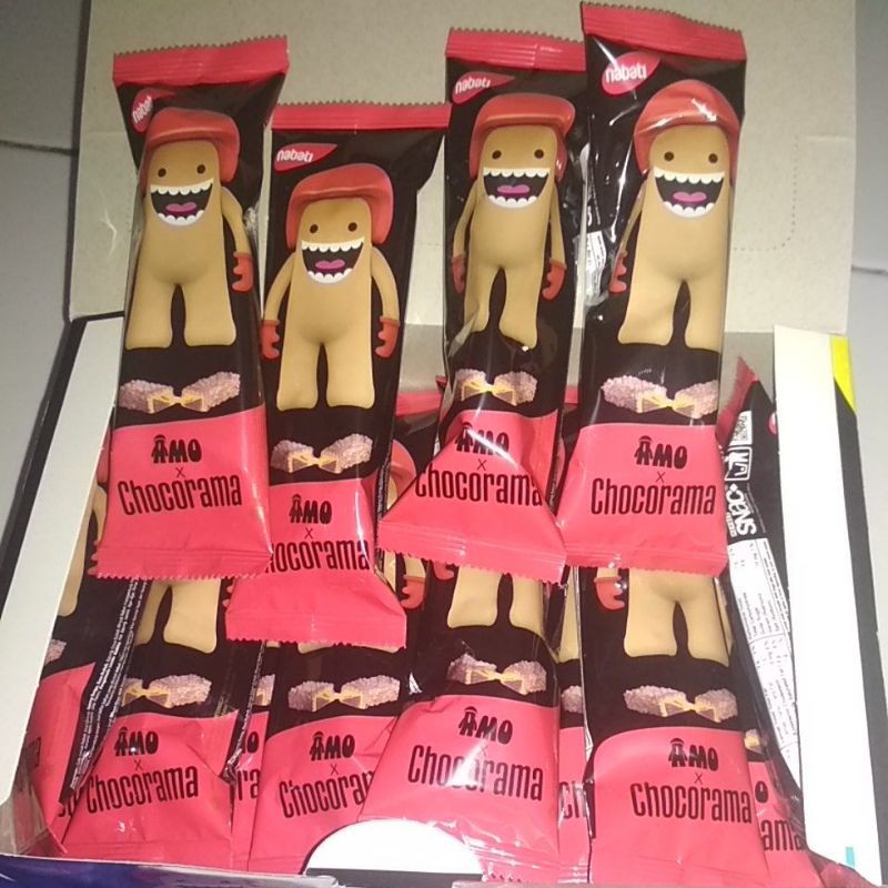 New Nabati AMO Chocorama Bananarama dan caramelrama Box isi 20pcs Enak