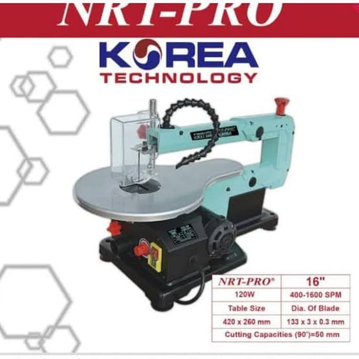 Mesin Gergaji  Ukir Kayu  Scroll Saw 16 inch NRT PRO 